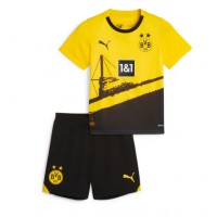 Borussia Dortmund Hemmatröja Barn 2023-24 Kortärmad (+ Korta byxor)